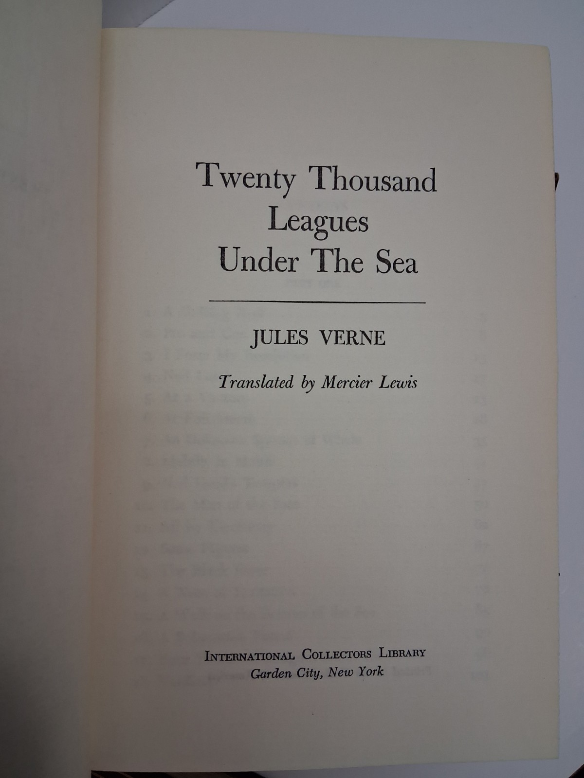 Jules Verne, 4 Book Bundle, Leagues/Centre of the Earth/Mysterious Island/Moon