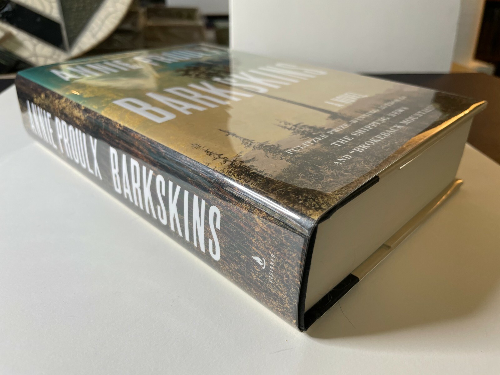 #signed E. Annie Proulx: Barkskins, slipcased, signed 1st Indiespen slipcased