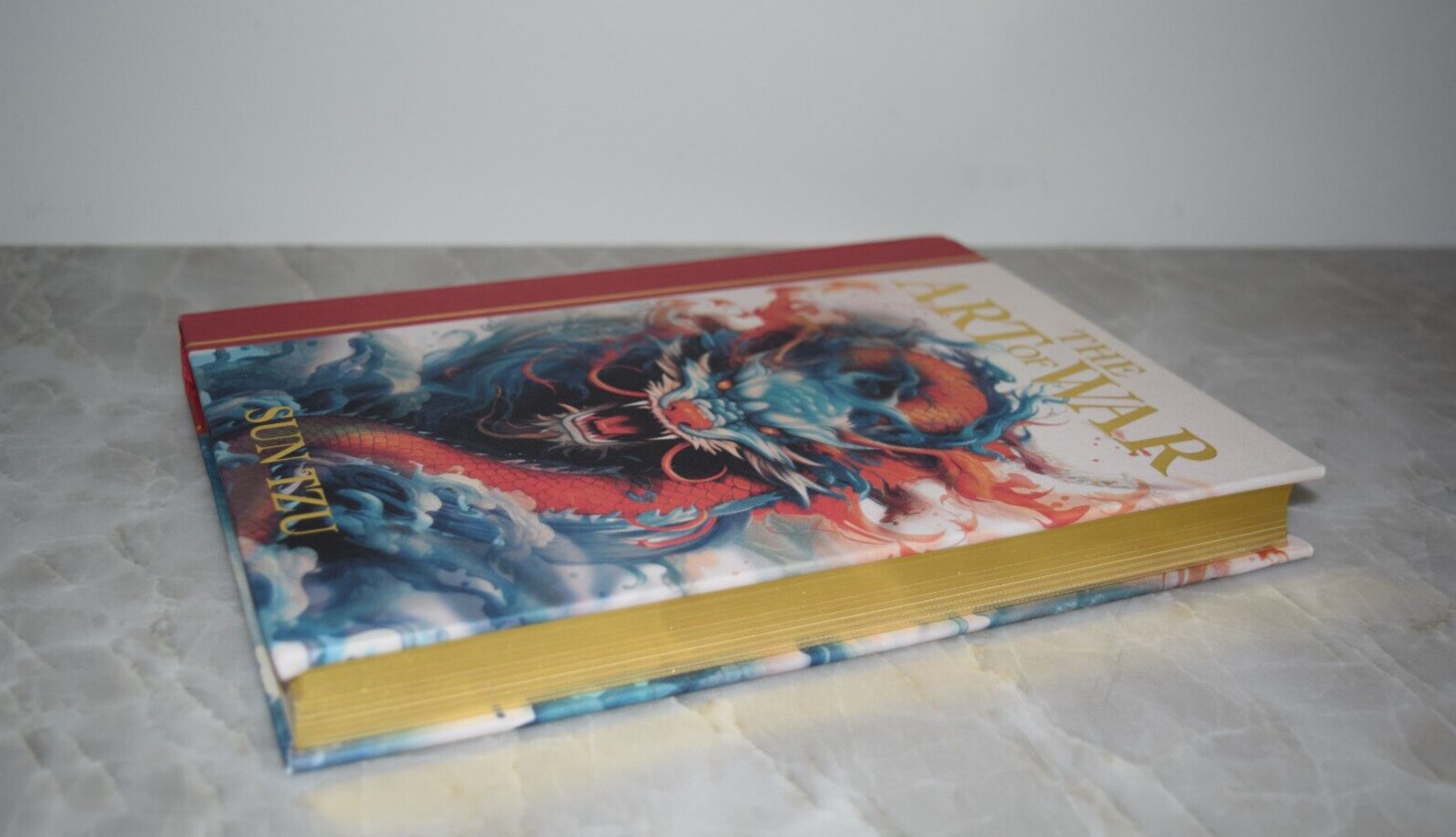 NEW The Art of War Sun Tzu Illustrated Hardcover Deluxe Gilt Edge