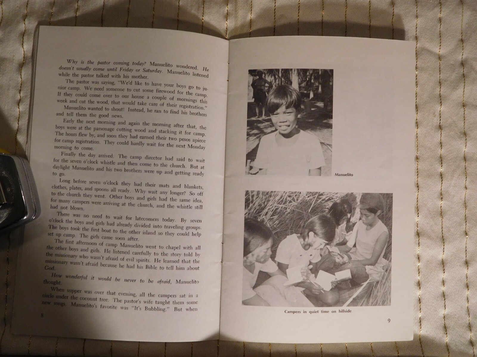 Rare ~ Miracle in Mindanao Philippines ~ 1974 Religious Book Booklet 40 pages