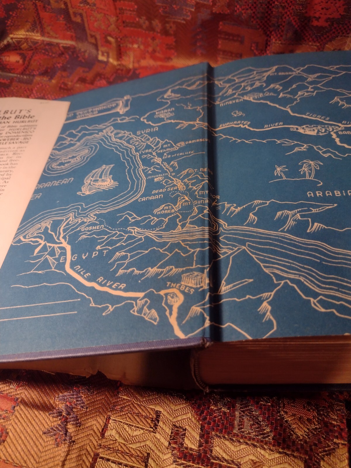 Hurlbut’s Story of the Bible byJesse Hurlbut D.D. HB Dust cover jacket 1952