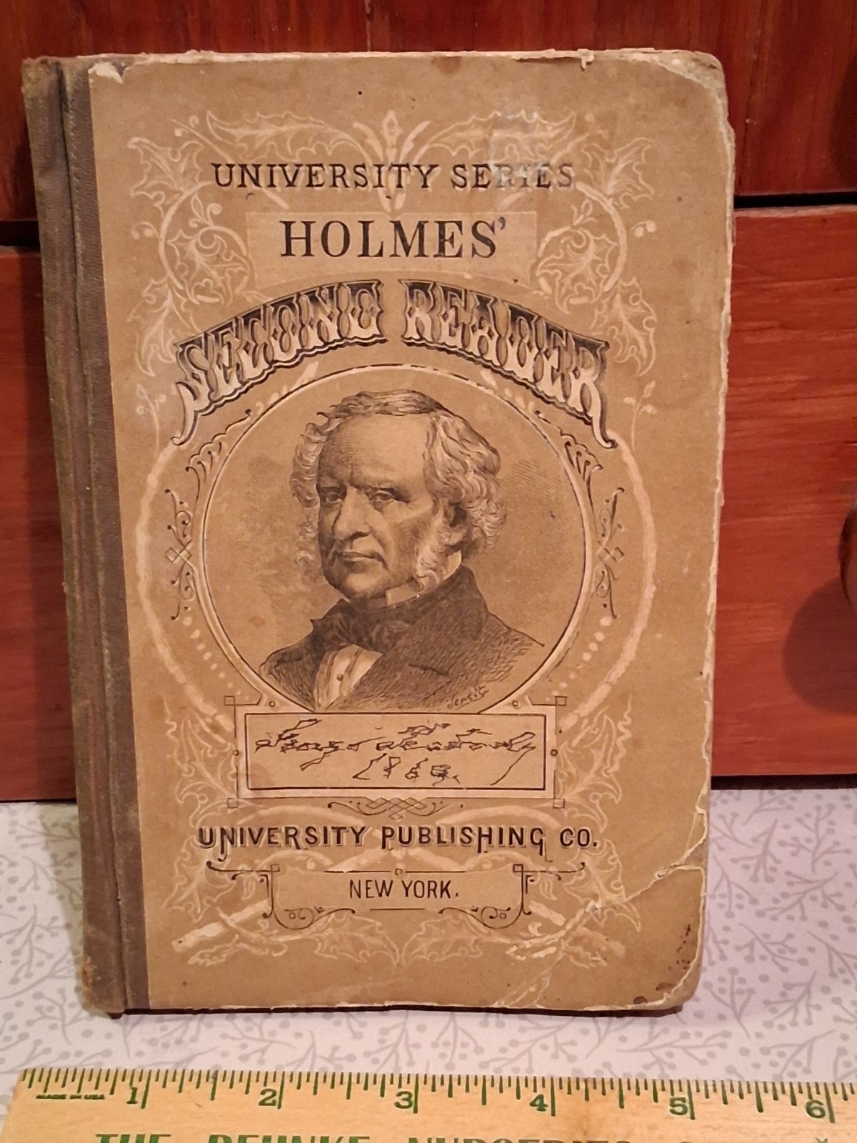 1870 George Frederick Holmes Second Reader 2nd University Series