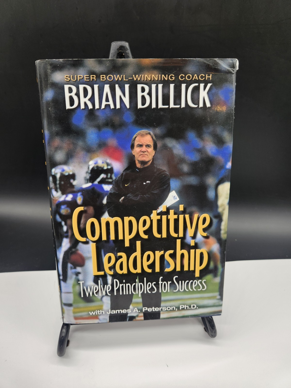 COMPETITIVE LEADERSHIP SIGNED BY BILL BILLICK 2001 1st EDITION HARDCOVER