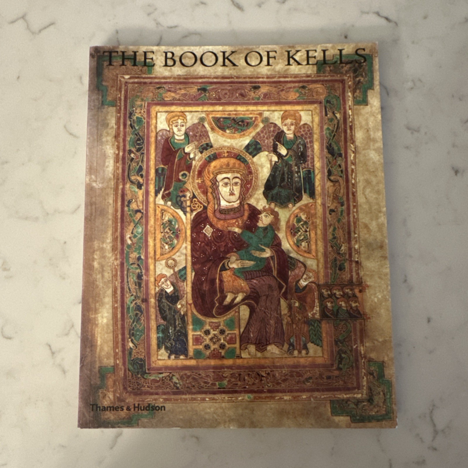 Thames & Hudson Book of Kells Illustrated Softcover by Bernard Meehan