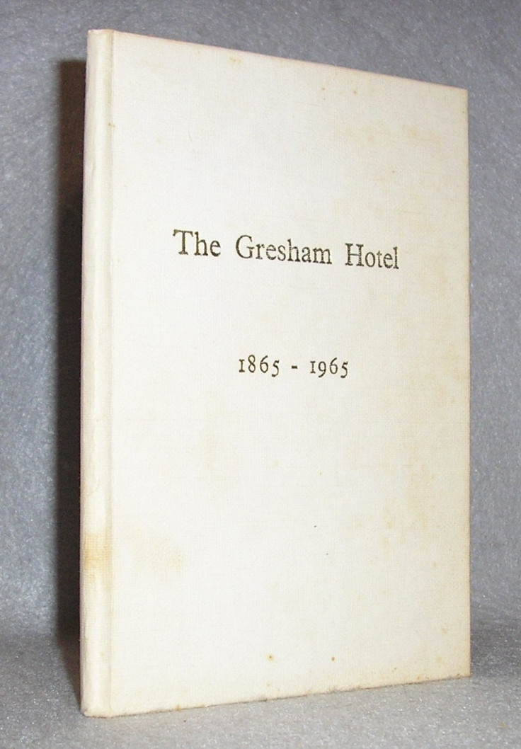 Antique Dublin Ireland Book The Gresham Hotel 1865 to 1965 Ulick O’Connor