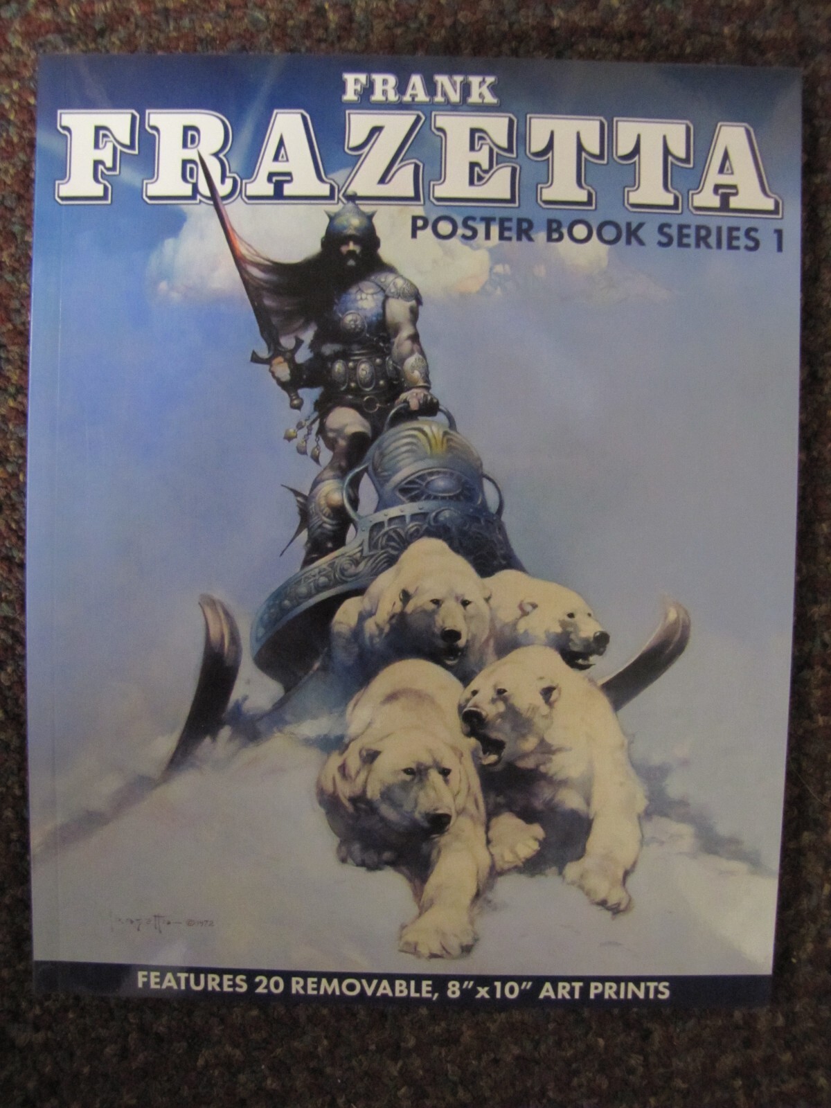 Frank Frazetta Poster Book Series 1~Brand new. OUT OF PRINT