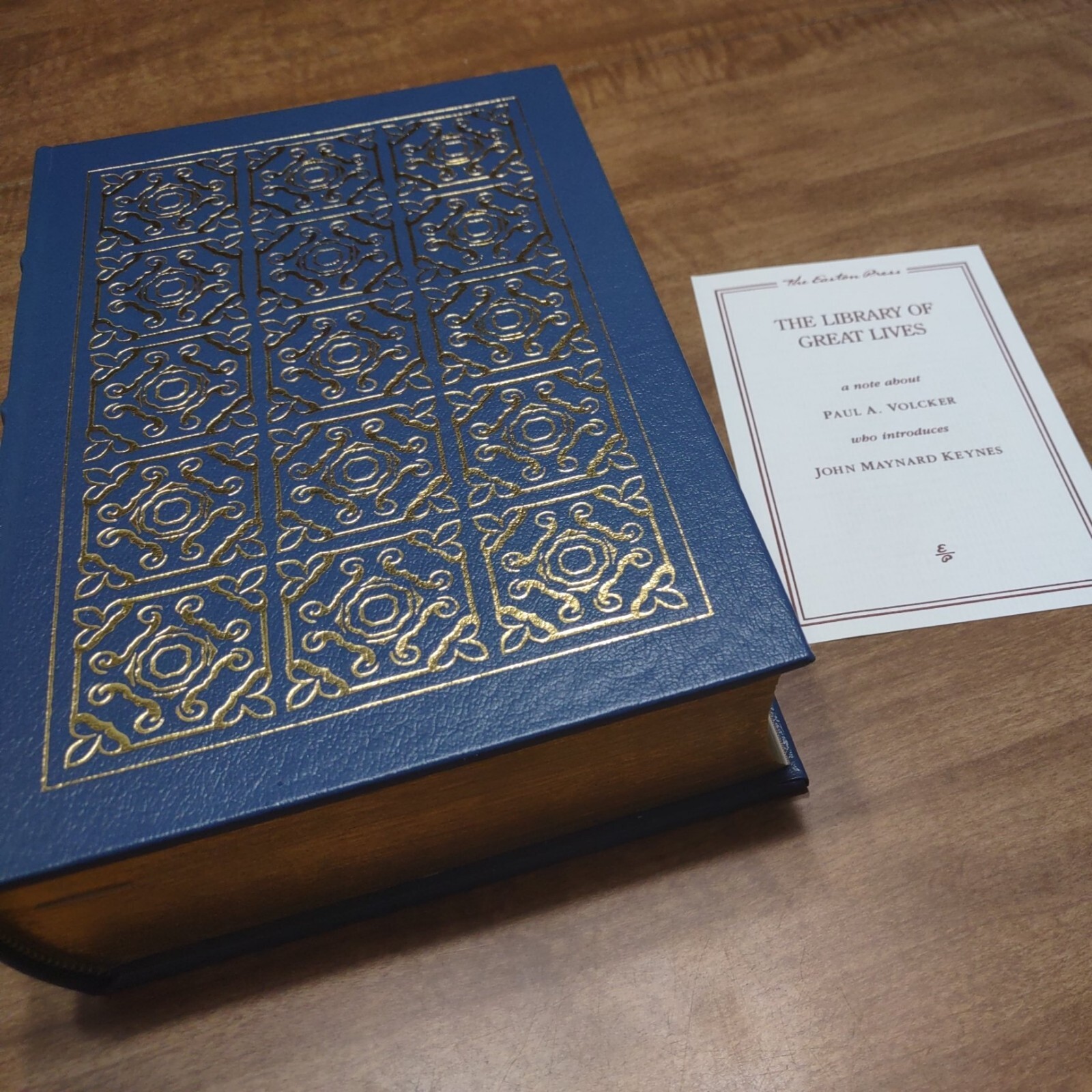 Easton Press Leather THE LIFE OF JOHN MAYNARD KEYNES by R. F. Harrod