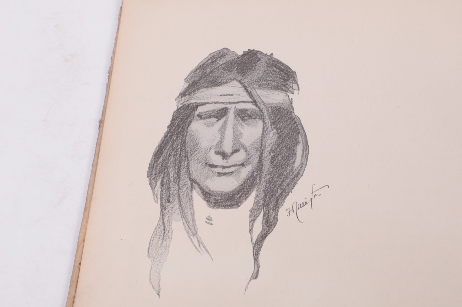 1902 “Done In The Open” Drawings By Frederic Remington ~ Over Size Book