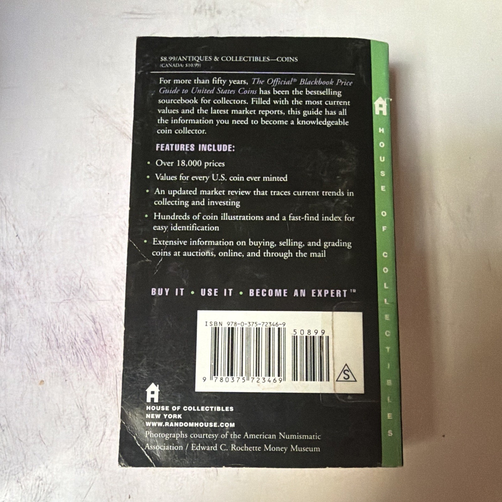 House of Collectibles Official Blackbook U.S. Coins Price Guide 2013 Paperback