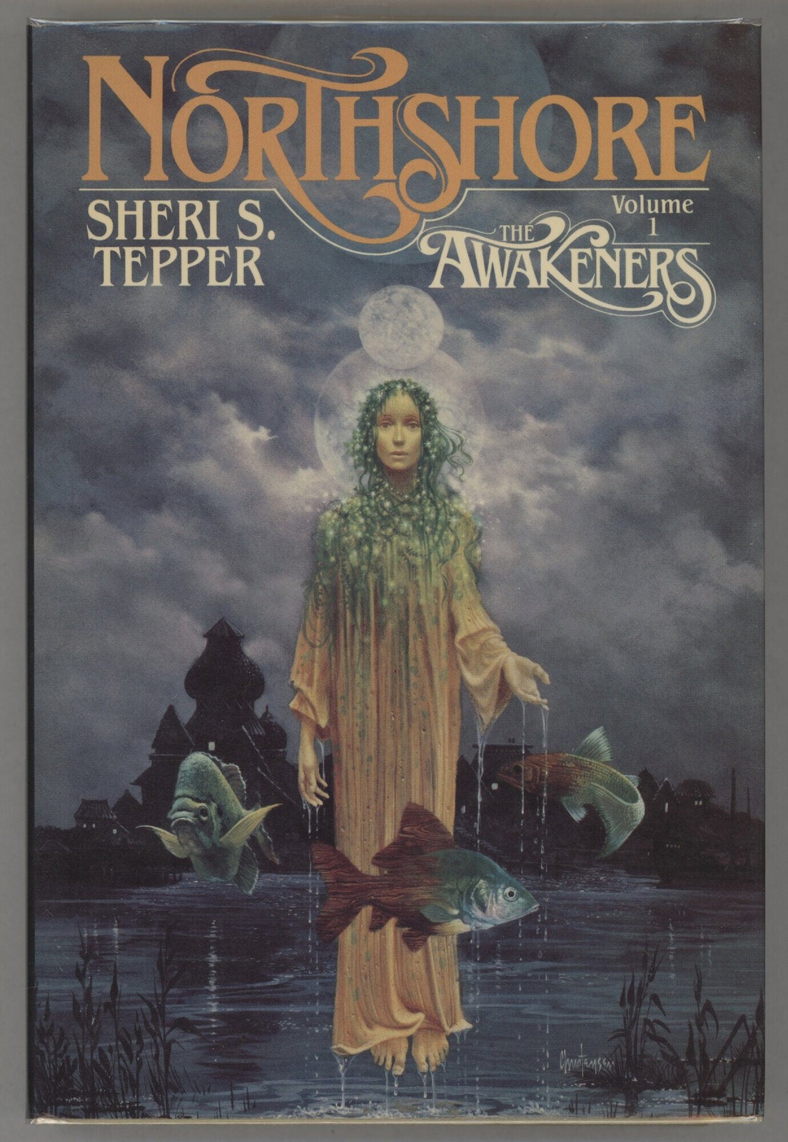 Sheri S Tepper / Northshore Southshore The Awakeners Volume 1 Volume 2 1st 1987