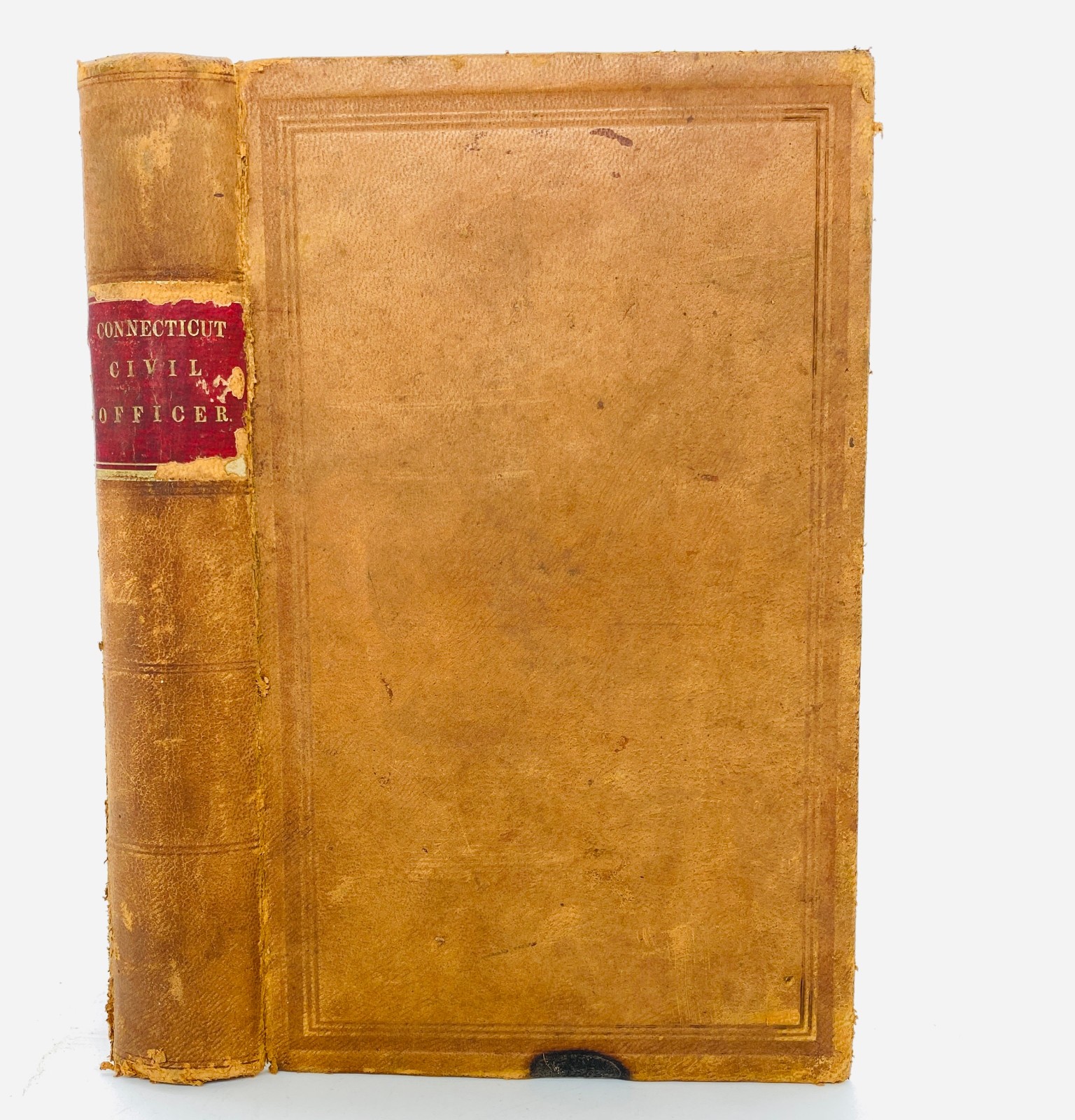 1852 CT Civil Officer Law Forms by Niles Rape Abortion Arson Forgery Drunk Crime