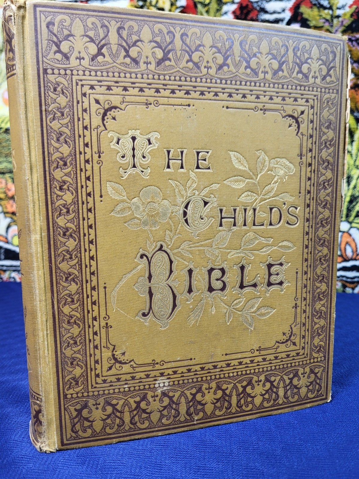 1884 The Childs Bible – Beautiful Hardcover with Intro by Dr. J. H. VINCENT