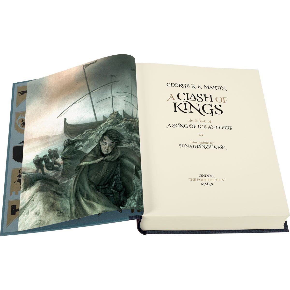 CLASH OF KINGS by George R R Martin SEALED NEW Illustrated Premium Set
