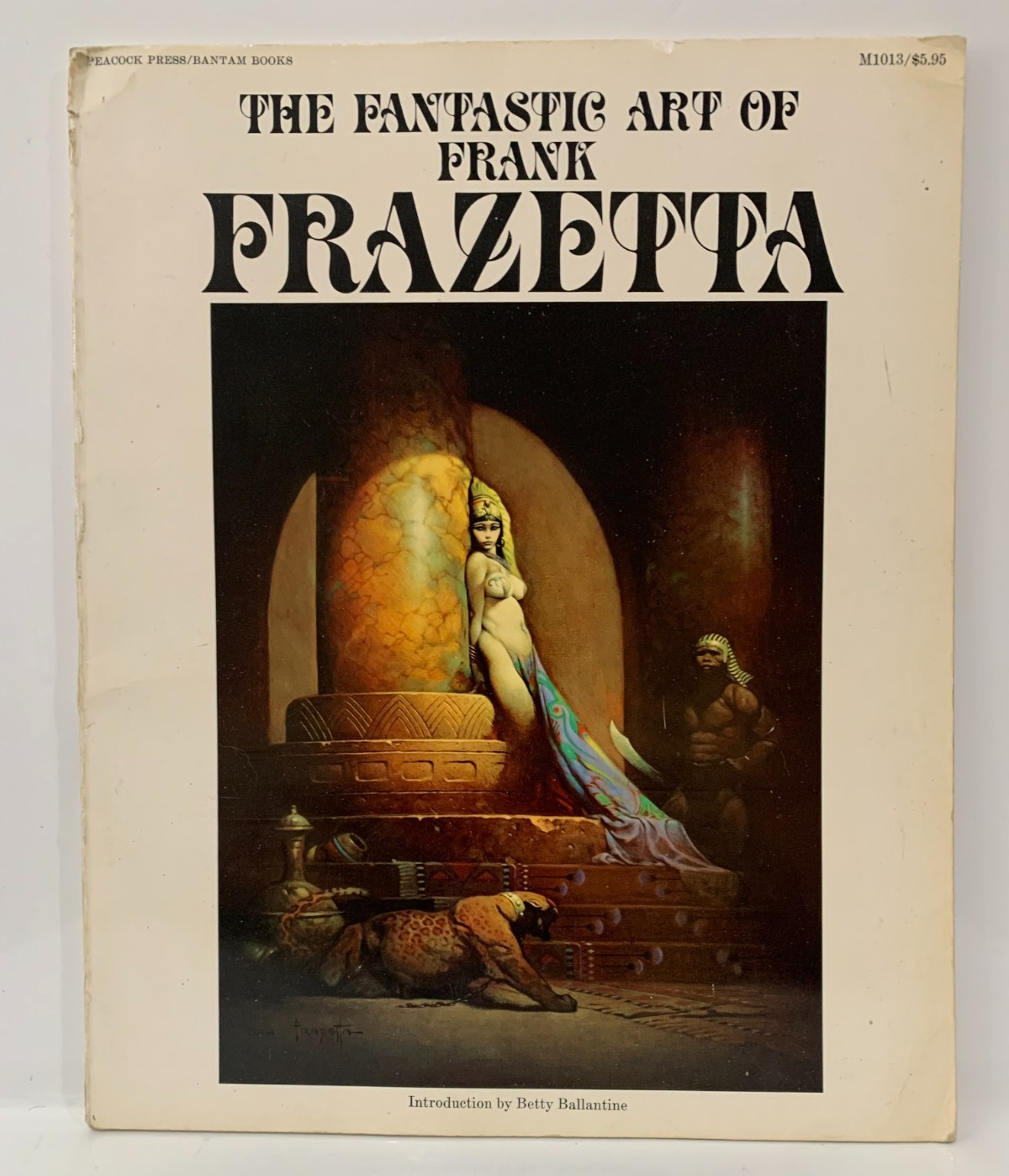 Vintage 1975 The Fantastic Art of Frank Frazetta Book One Graphic Arts Barbarian