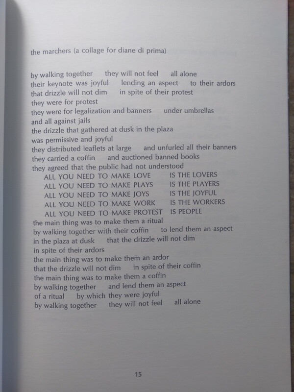 1968 Code of Flag Behavior by David Antin First Black Sparrow Press Los Angeles