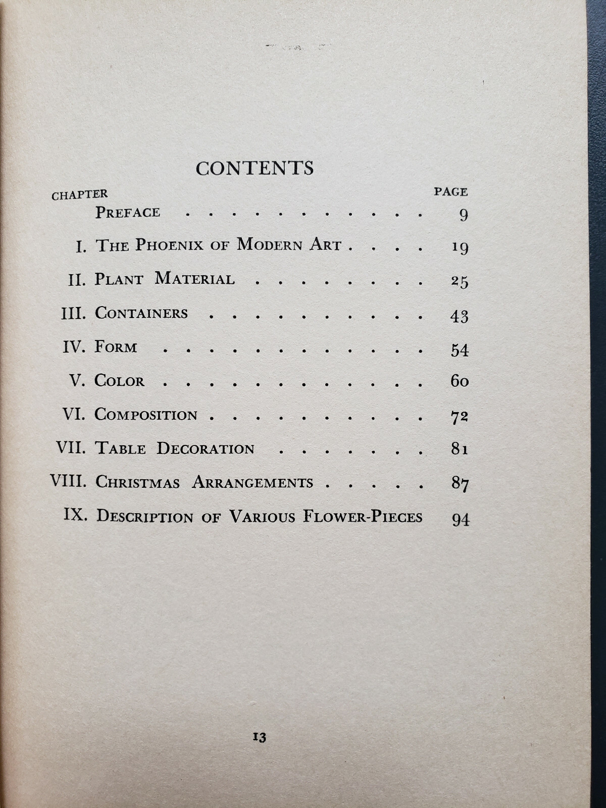 Modernistic Flower Arranging by Barbara Sagel Meisse 1937 Hardcover