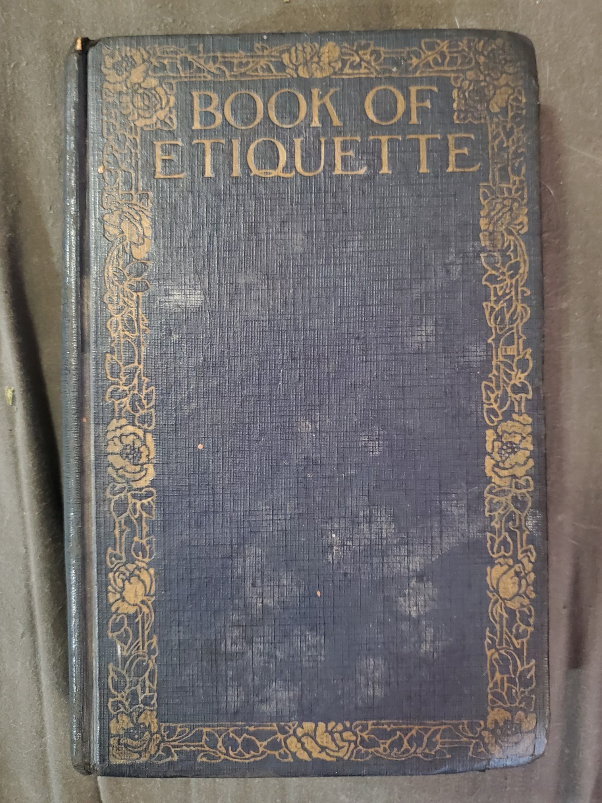 1924 Book of Etiquette Volume Two Hardcover Edition by Lillian Eichler Vintage