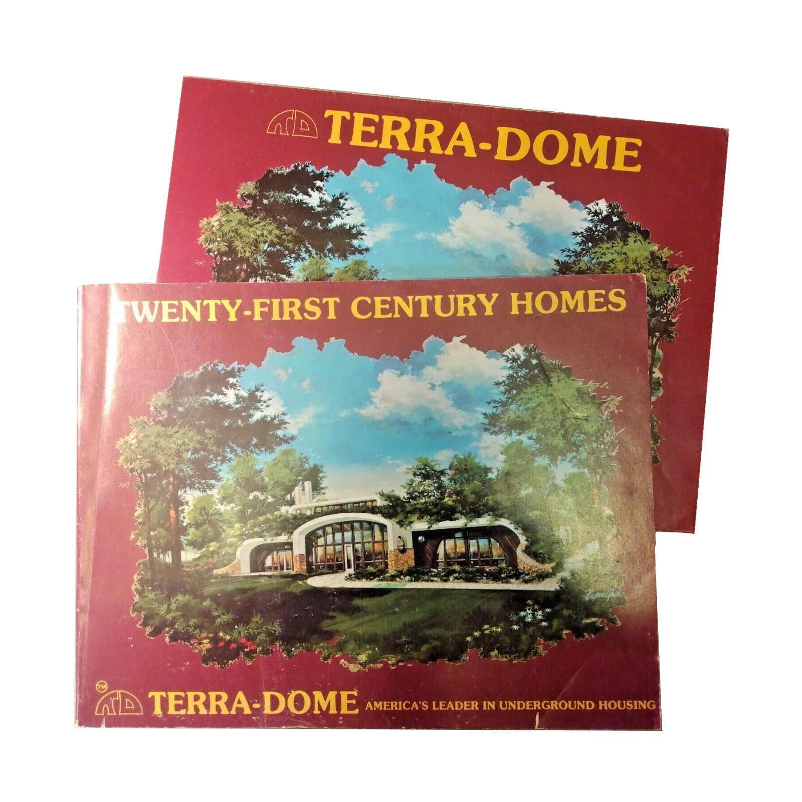 21st Century Homes by Terra-Dome w/ Brochure 1979 | Underground Alt Eco Building