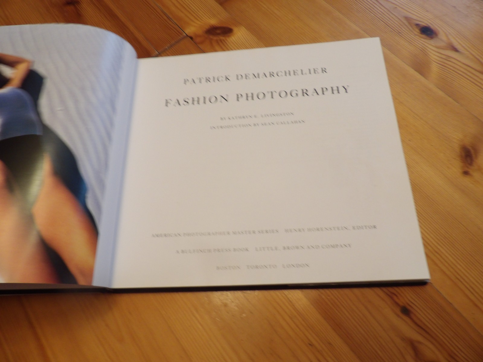 Fashion Photography by Patrick Demarchelier, hc/dj, 0821216821
