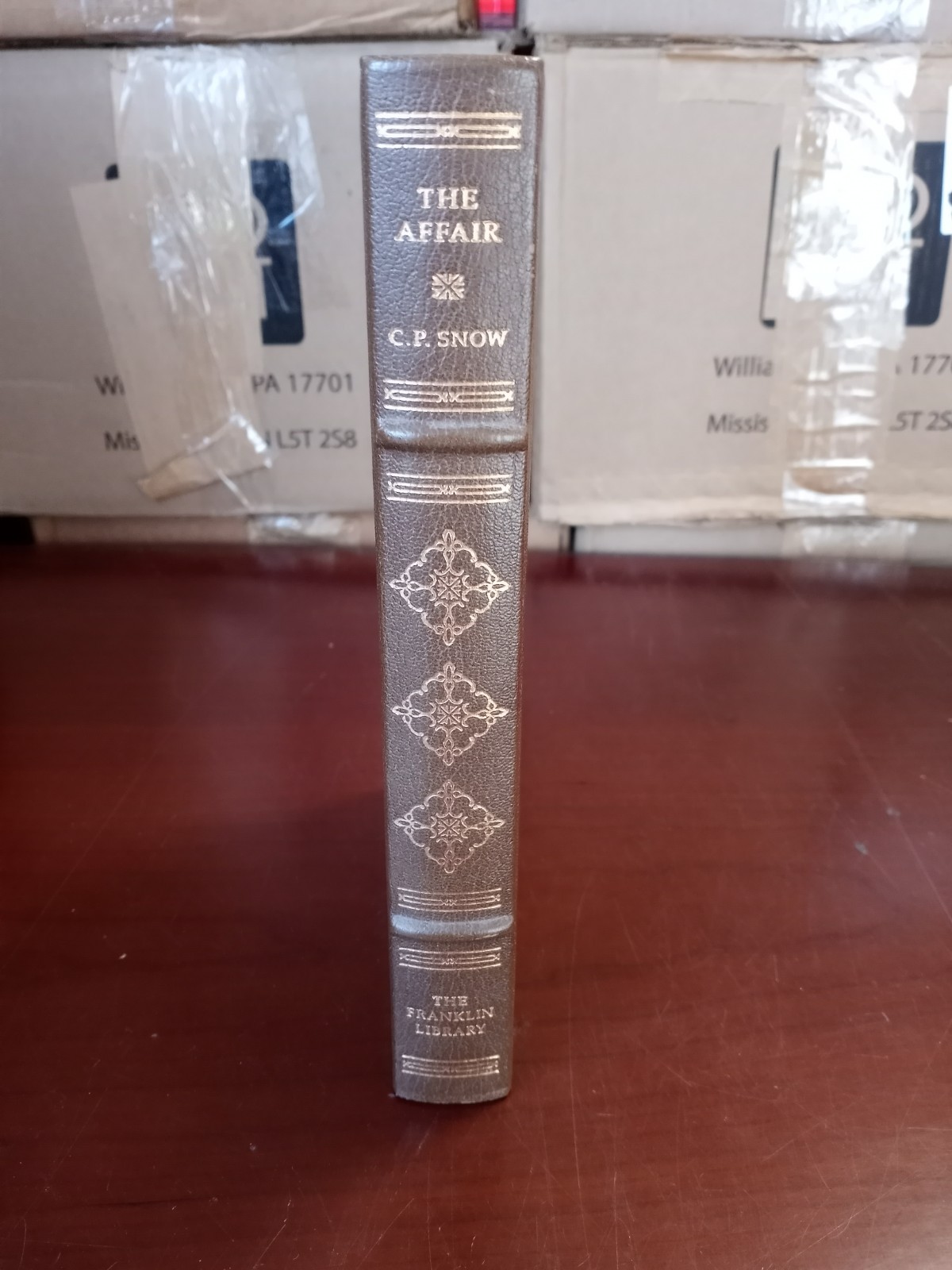 The Affair C. P. Snow Limited Signed Leatherbound Franklin Library