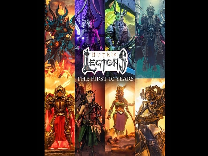 Mythic Legions First 10 Years Deluxe Hardcover Book Four Horsemen (Pre-Sale)