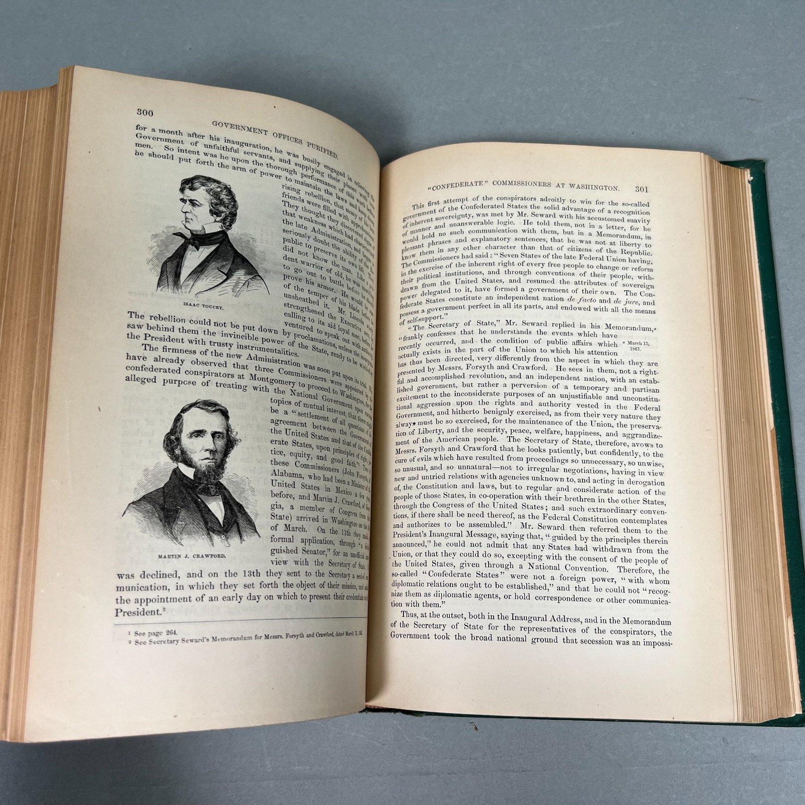1866 Pictorial History of the Civil War in America Benson Lossing 3 Vol. Set Lot