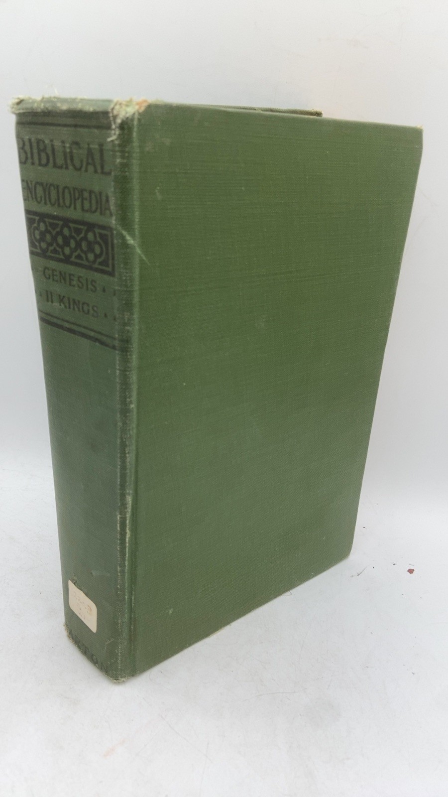 The Biblical Encyclopedia Vol. I James Comper Gray and Rev. George M. Adams, …