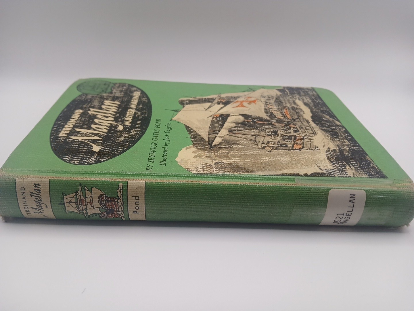 Ferdinand Magellan Master Mariner, First Printing, S Pond – World Landmark Books
