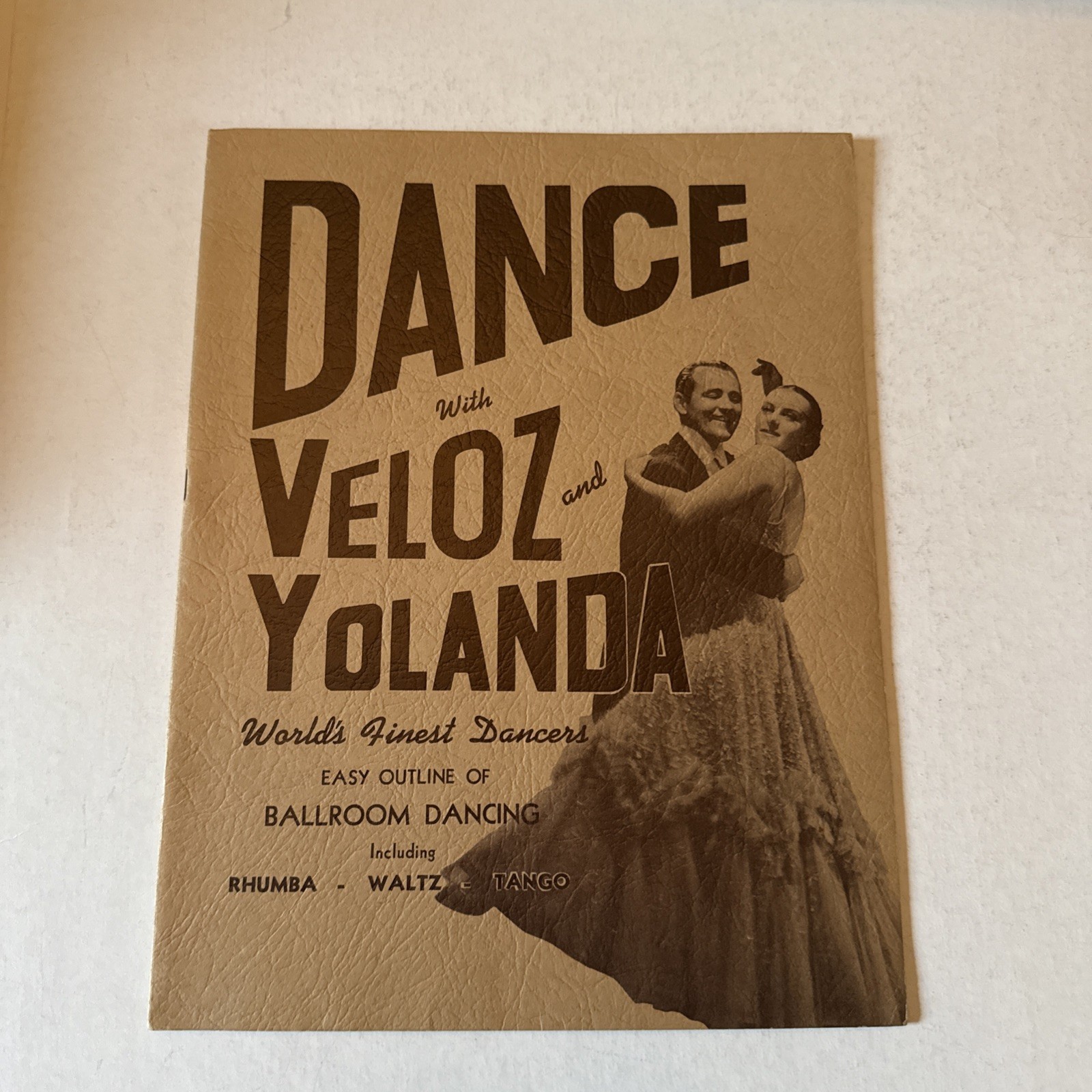 1941 Vintage Program – Dance with Veloz and Yolanda „Worlds Finest Dancers“ C11