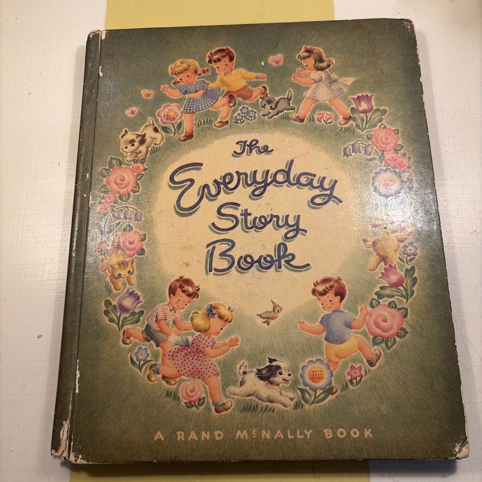 Vintage 1948 The Everyday Story Book Rand McNally Illustrated Children’s 1st Ed