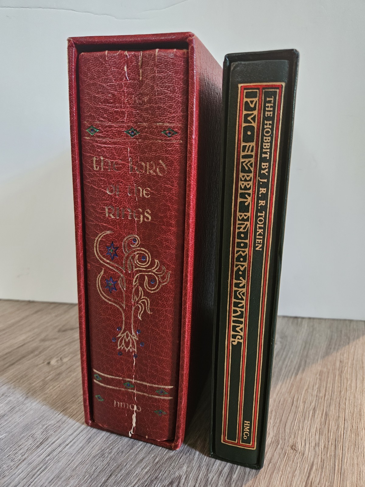 J.R.R. Tolkien Lord Of The Rings HMCO Collectors Edition 1966 The Hobbit 1976 HC