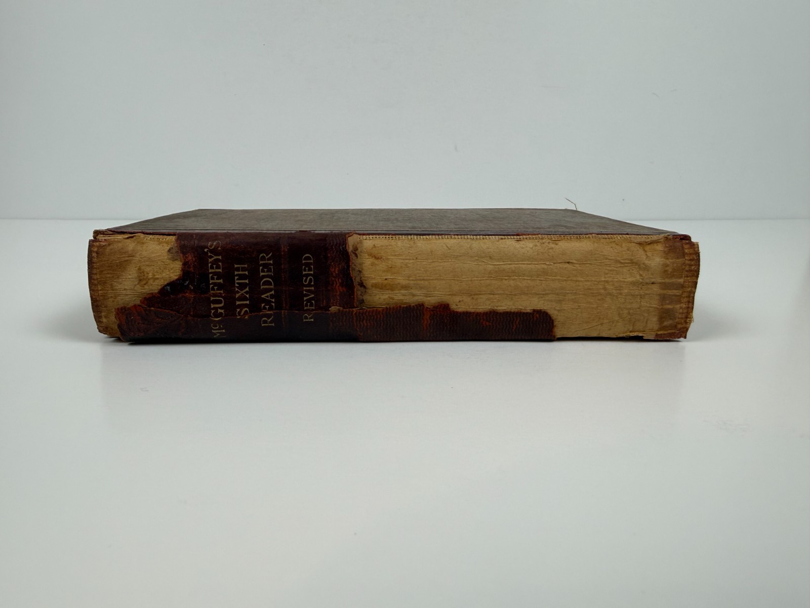 McGuffey’s Sixth Eclectic Reader 1896 Revised American Book Co 1904 Hardcover