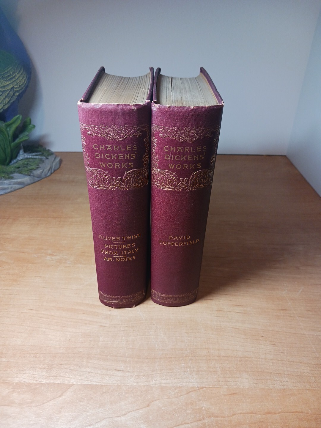 Charles Dickens Works International Book Company 1900s Copperfield Twist