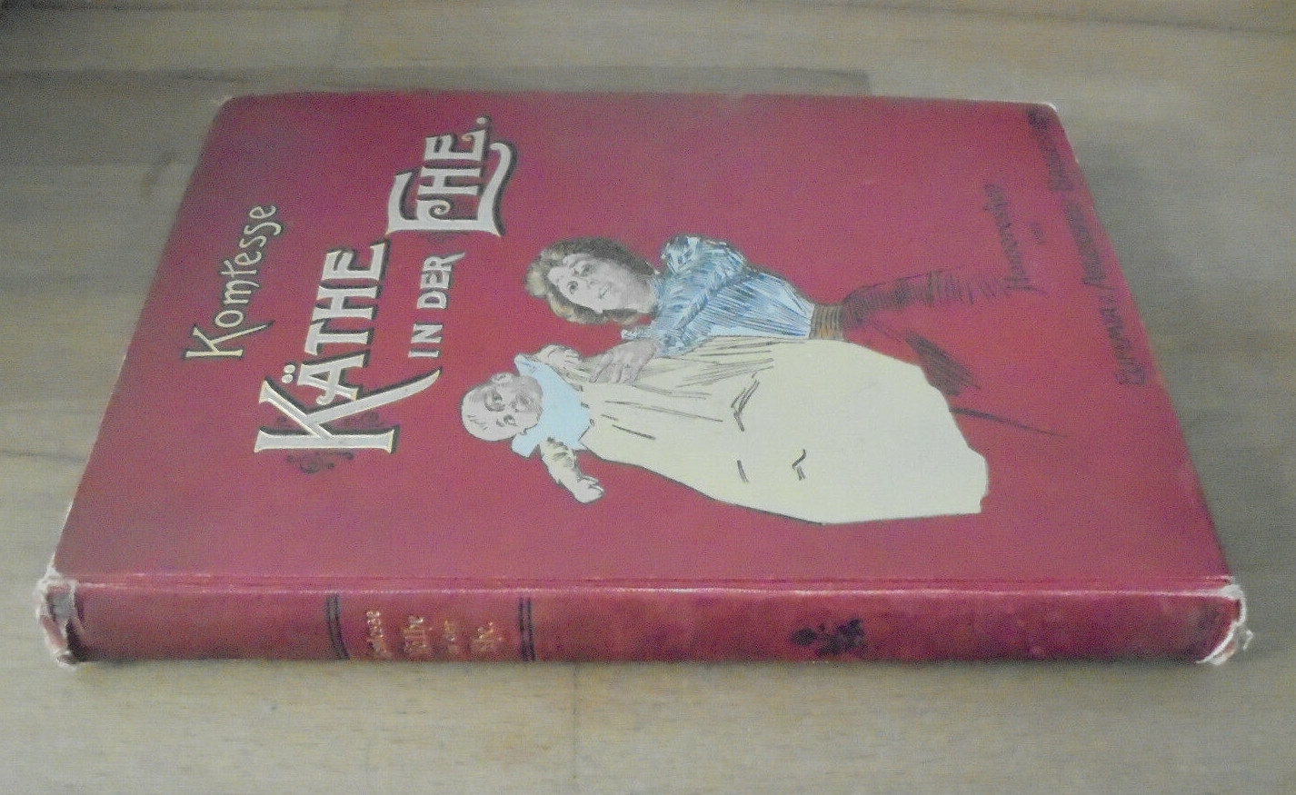 Countess Käthe in marriage, Adlersfeld-Ballestrem, Phill. Reclam Leipzig, around 1900