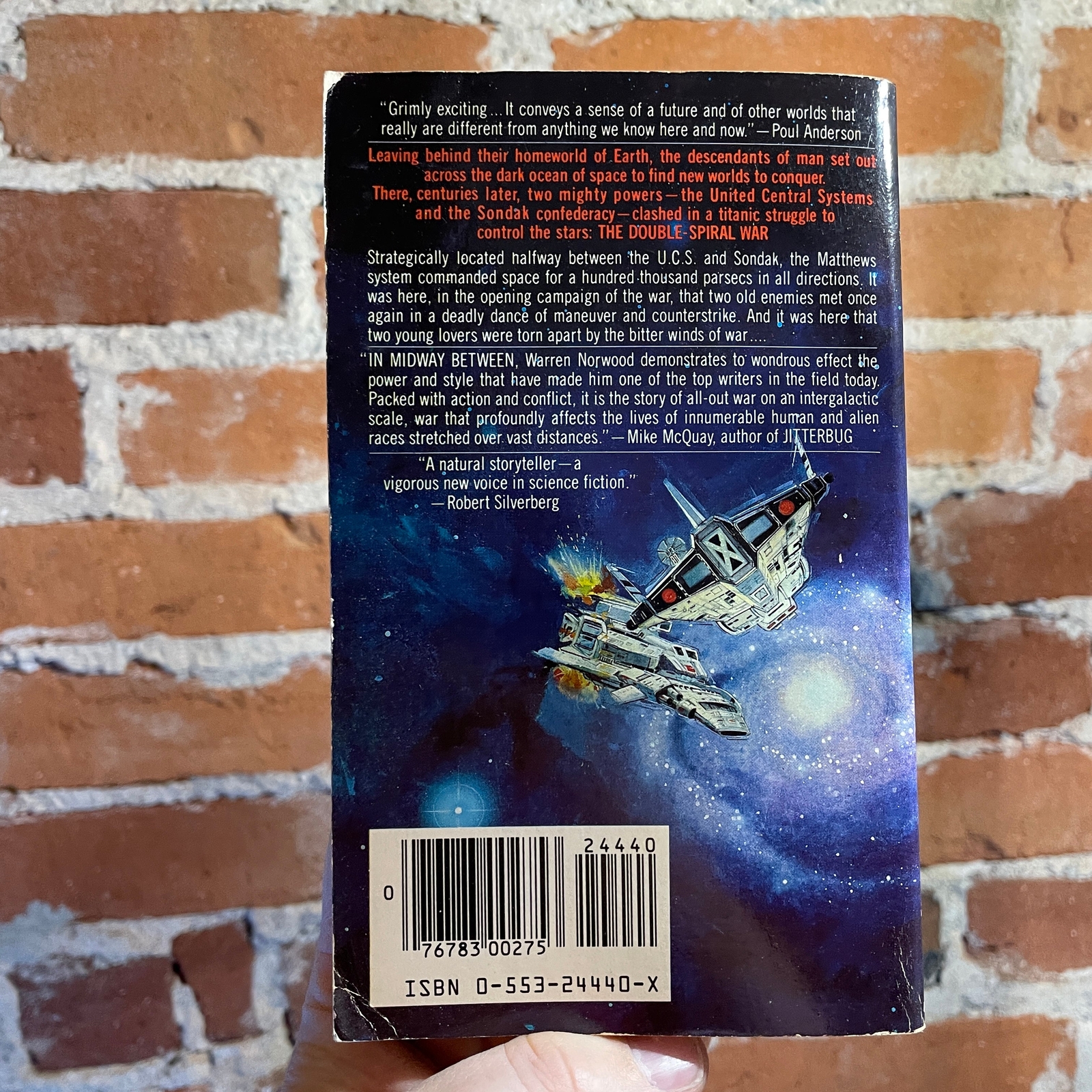 The Double Spiral War Trilogy – Warren C. Norwood Bantam Books Paperback Bundle