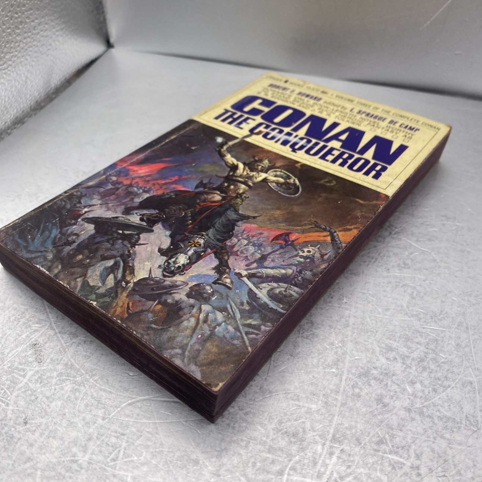 Conan The Conqueror Volume #3 By Robert E. Howard Lancer 1967 Vintage Paperback