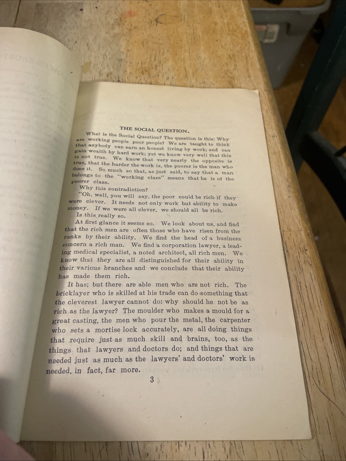 REBUILDING THE WORLD John Beverley Robinson VTG Pamphlet Anarchism HTF