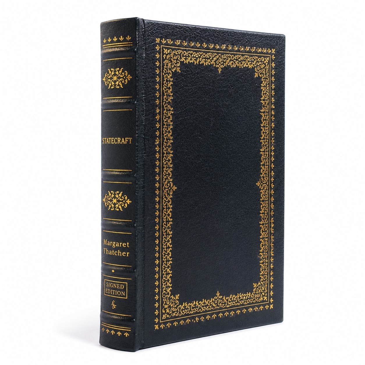 Easton Press Statecraft Leather Collector’s Edition Signed by Margaret Thatcher