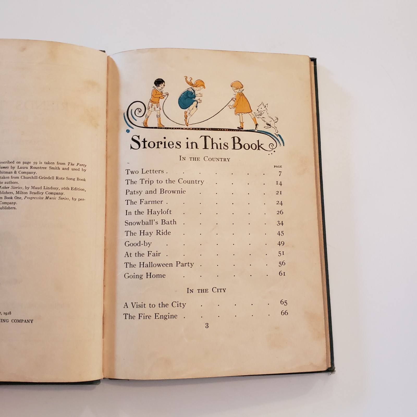 Friends To Make A First Reader School Children’s Book 1928 Story & Study Reader