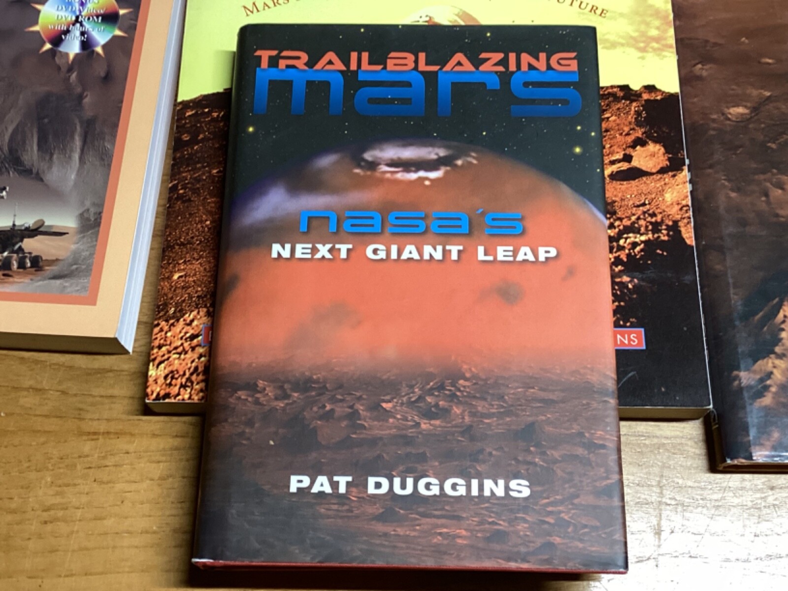 7 Assorted Books On Mars Spaceflight Exploration – See Below