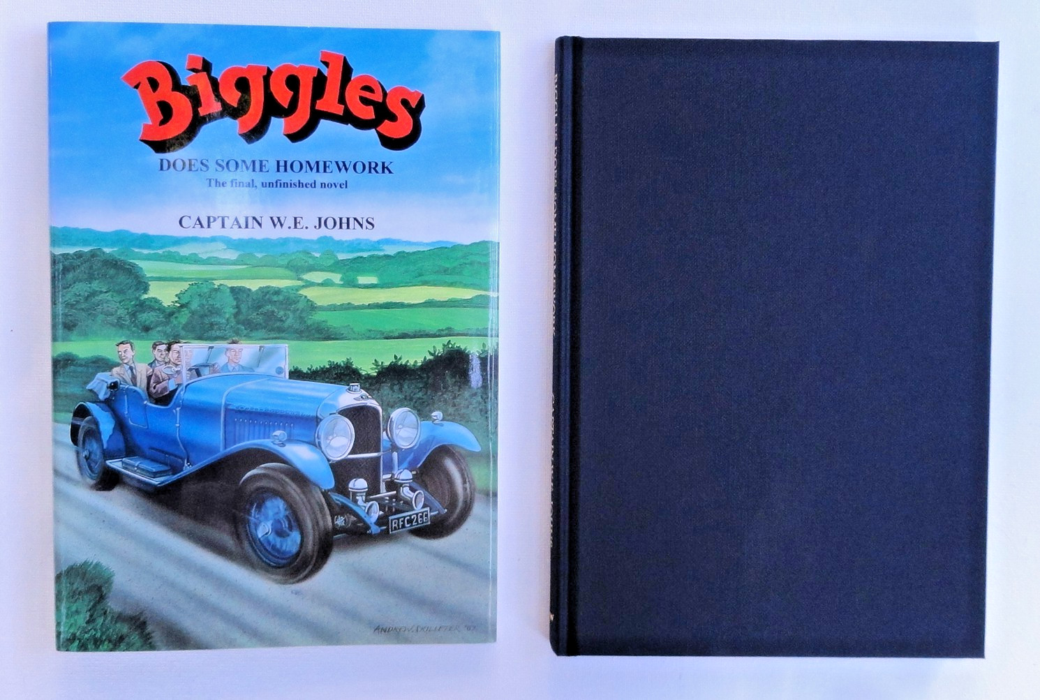 BIGGLES DOES SOME HOMEWORK – W.E Johns – 2007 – Limited 2nd Edition –