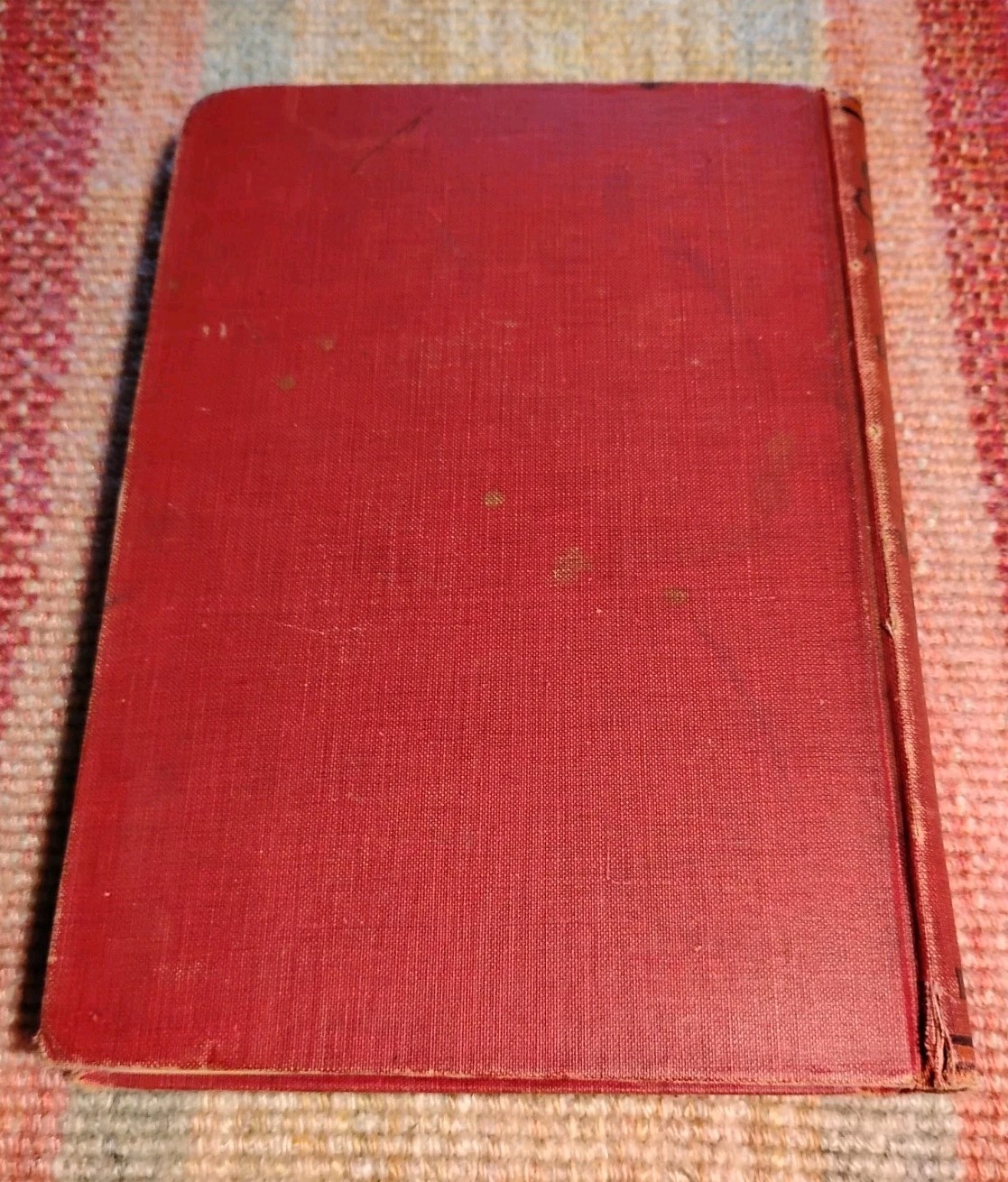 Good Cheer for All Year VTG ATQ Beautiful Victorian Red Decor HC Inspiration HTF
