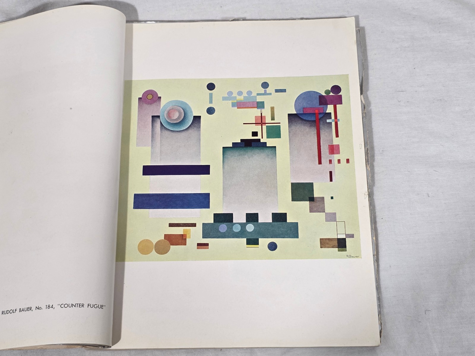 Vintage Solomon Guggenheim Collection Rudolf Bauer Art Of Tomorrow 1939 NYC VGC