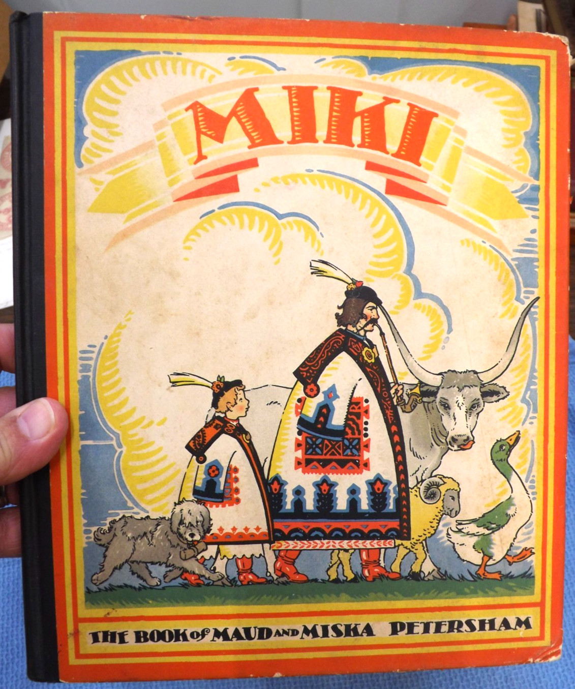 VINTAGE 1929 FIRST EDITION MIKI THE BOOK OF MAUD & MISKA PETERSHAM