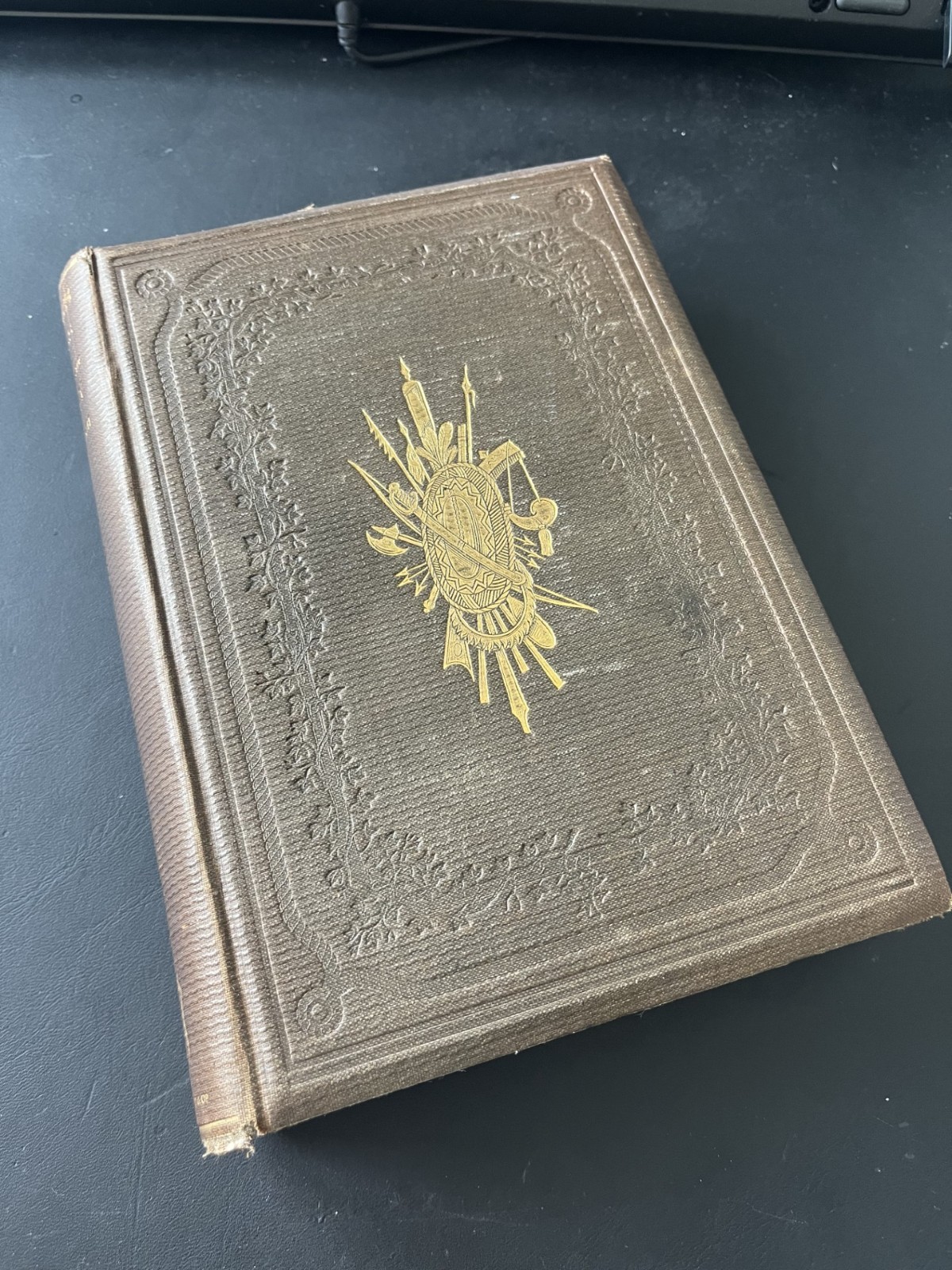 The Water~Witch by James Fenimore Cooper 1860 first ed. embossed and illustrated