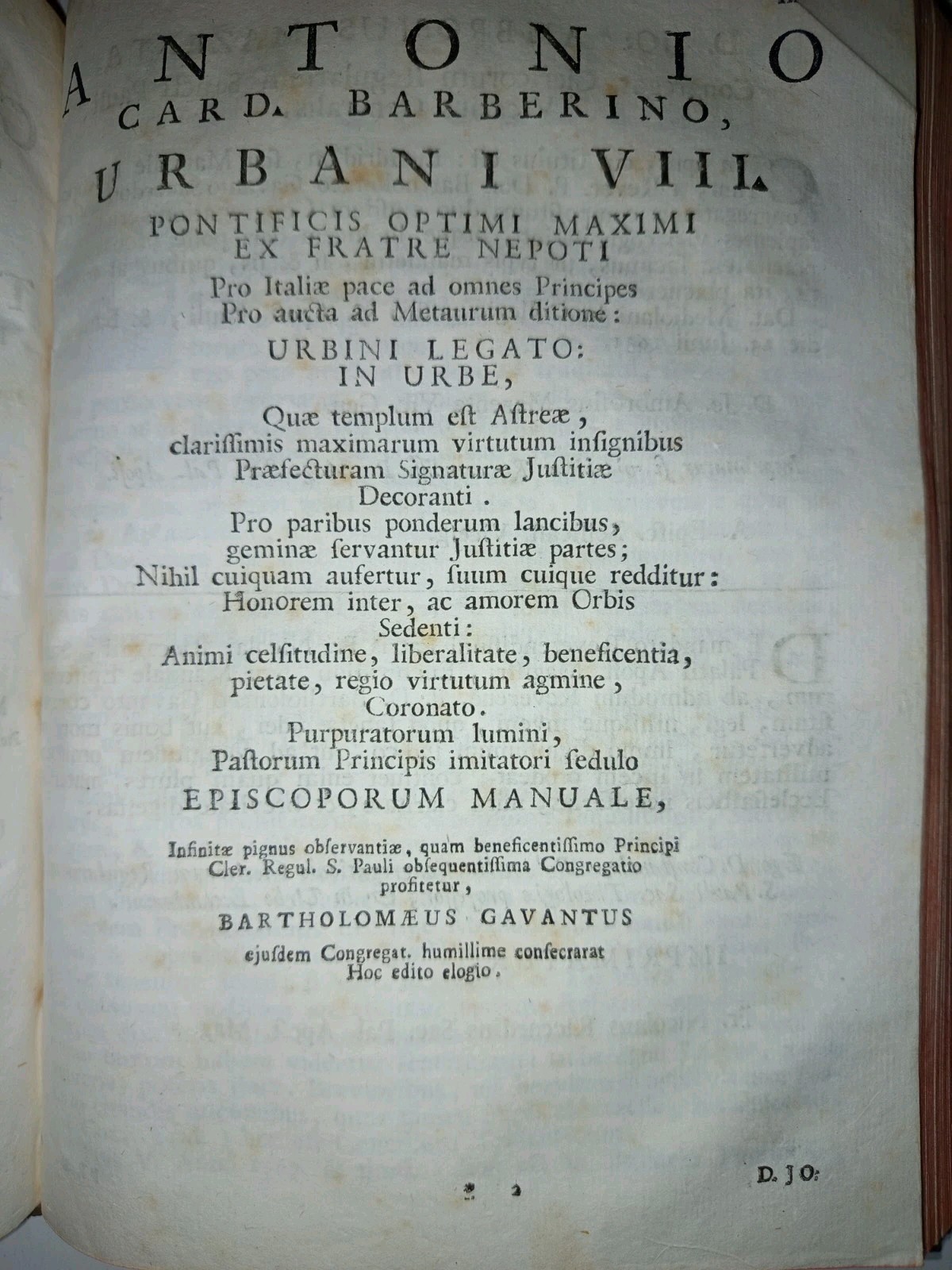 RARE!!! Opera Theologico-Canonice by Bartholomei Gavanti 1755 GREAT FORMAT