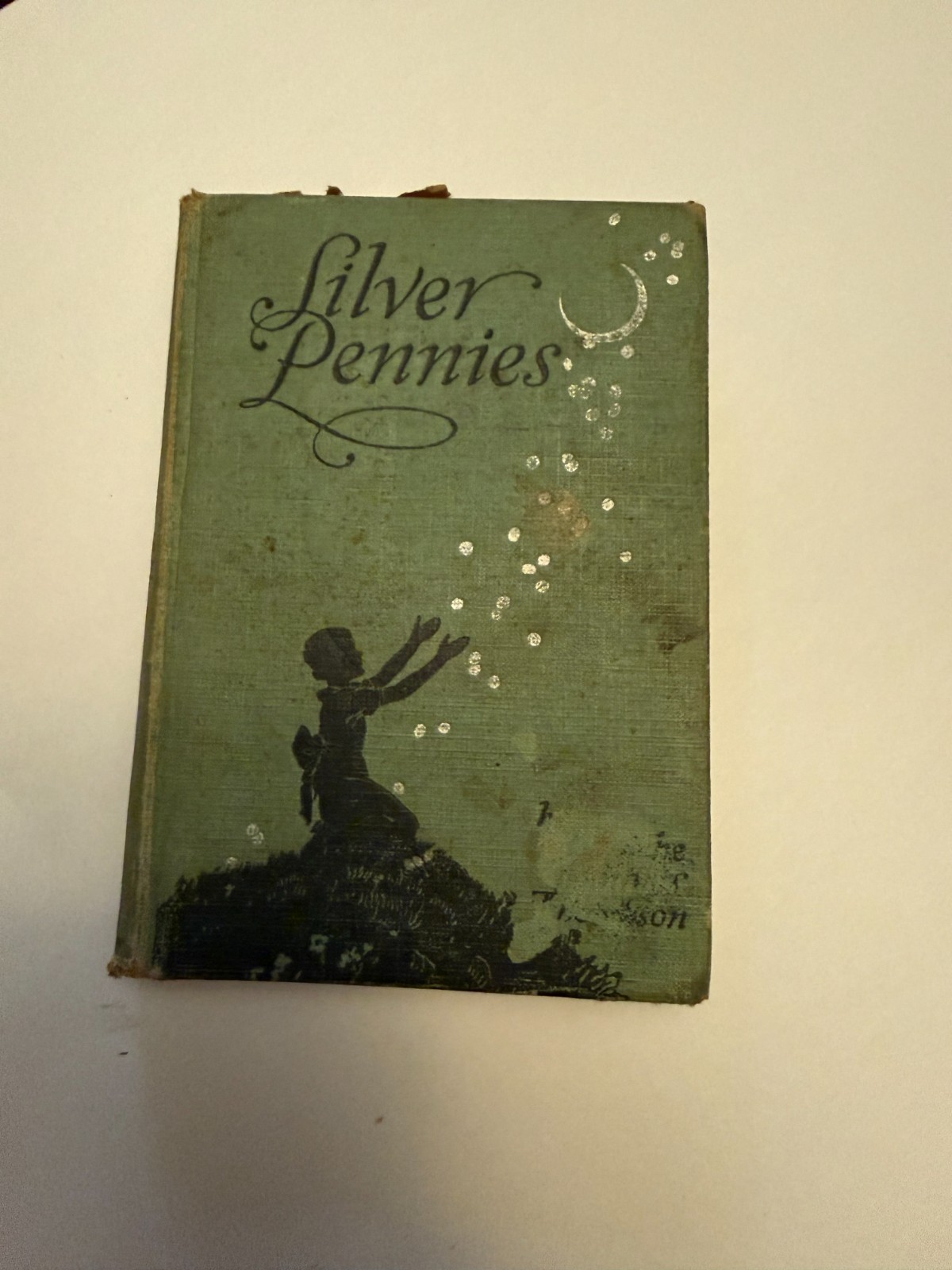 1927 Silver Pennies Childrens Poetry Hardcover Book Blanche Jennings Thompson