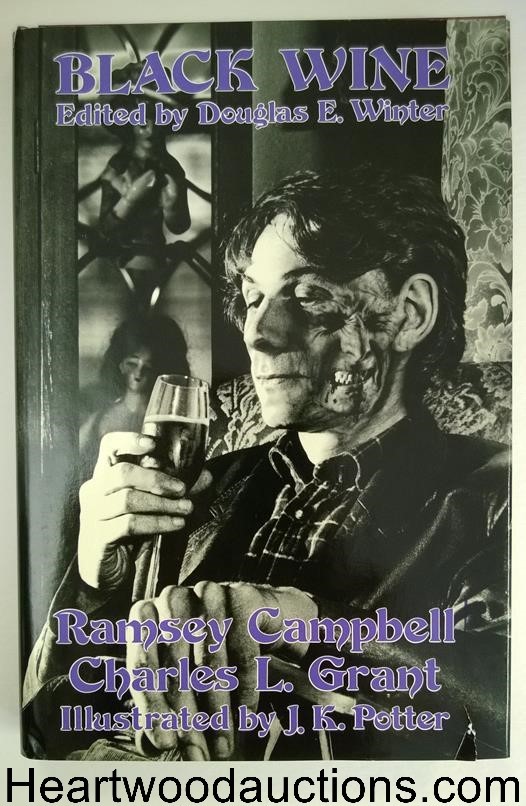 Black Wine by Douglas E. Winter (editor) FIRST Ramsey Campbell, Charles L. Grant