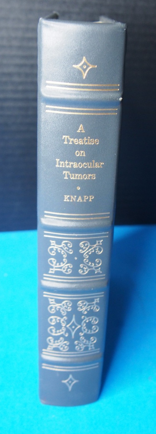 A Treatise On Intraocular Tumors Knapp Gryphon Gilded Leatherbound 1986 Numbered