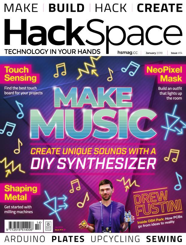 HACK SPACE MAGAZINE 55 Choice Issue Collection On USB Flash Drive